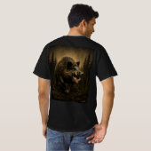 Wilde Zwijn T-shirt (Achterkant volledig)
