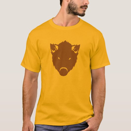 wilde zwijnen t-shirt (Voorkant)