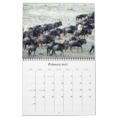 wildebeest 2015 kalender (Feb 2027)