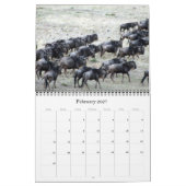 Wildebeest 2026 kalender (Feb 2027)