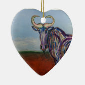 Wildebeest Keramisch Ornament (Rechts)