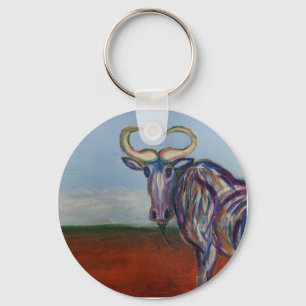 Wildebeest Sleutelhanger