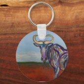 Wildebeest Sleutelhanger (Voorkant)