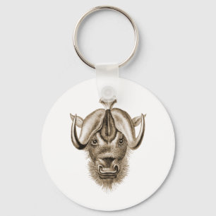 Wildebeest Sleutelhanger