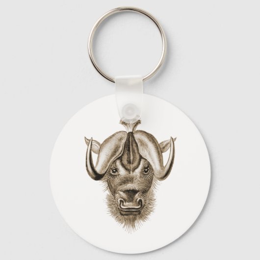 Wildebeest Sleutelhanger (Voorkant)