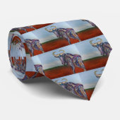 Wildebeest Stropdas (Opgerold)