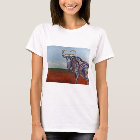 Wildebeest T-shirt (Voorkant)