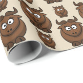 Wildebeesten Cadeaupapier (Rol Hoek)