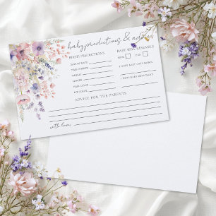 Wildebloem Baby Advies Voorspellingskaart