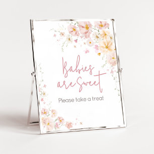 Wildebloem Baby in Bloei Baby'tjes zijn Lief Poster