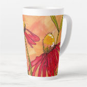 Wildebloemen ochtend latte mok (Rechterhoek)