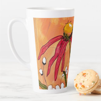 Wildebloemen ochtend latte mok