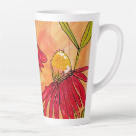 Wildebloemen ochtend latte mok