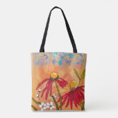 Wildebloemen ochtend tote bag (Achterkant)