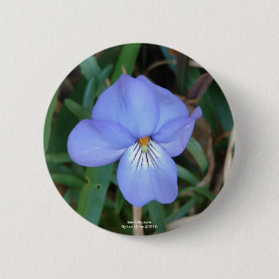 WildeBloemen Vogels-Voet Viooltje IV Het Geschenk Ronde Button 5,7 Cm