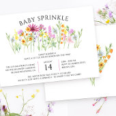Wildebloemenweide Baby Sprinkle Kaart