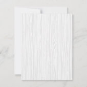 Wildebras Tribale Geweih Boho Prinses Uitnodiging (Achterkant)