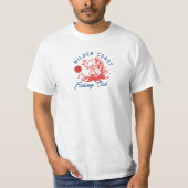 Wilder coast retro fishing Tshirt (Voorkant)
