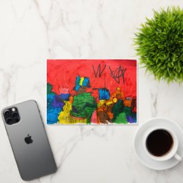 Wilder Marker Folie Wenskaart