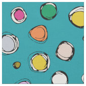 wilderdot blauw stof (Close Up)