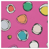 wilderdot cerise stof (Close Up)