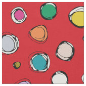 wilderdot red stof (Close Up)