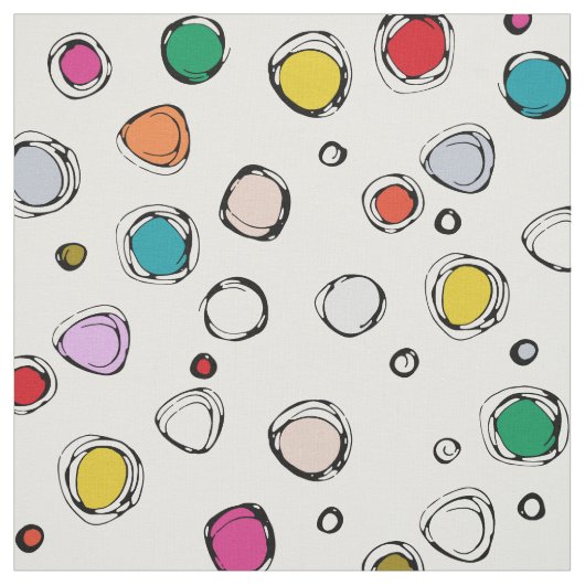 wilderdot wit stof (Swatch)