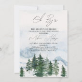 Wilderheid Het avontuur begint Baby shower Kaart (Voorkant)