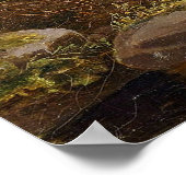 Wilderheid Hikers Mountain Stream Waterfall Poster (Hoek)