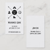 Wilderheid Visitekaartje handleiding buitenshuis (Voorkant / Achterkant)