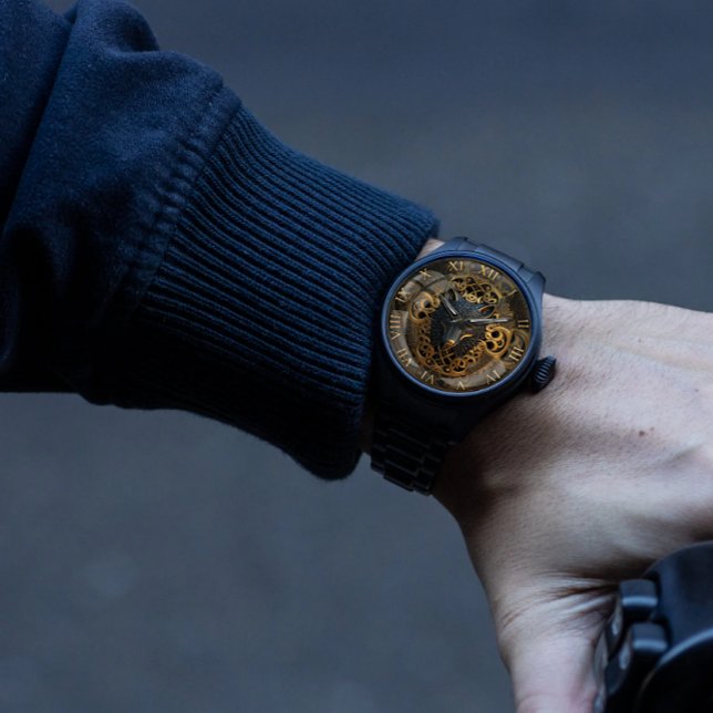 Wilderheid Wolf Art met 3D Face Horloge (Watch)