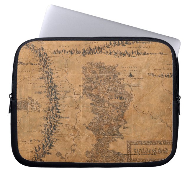 Wilderland Laptop Sleeve (Voorkant)