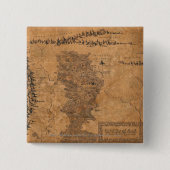 Wilderland Vierkante Button 5,1 Cm (Voorkant)