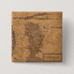 Wilderland Vierkante Button 5,1 Cm