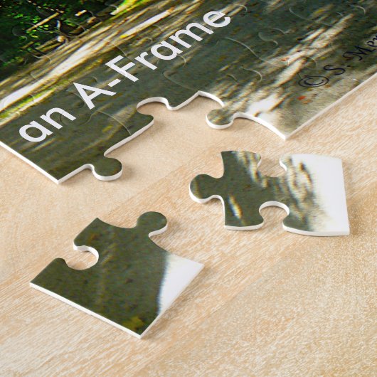 Wilderness A-Lijst Camping op de camping Legpuzzel (Zijkant)