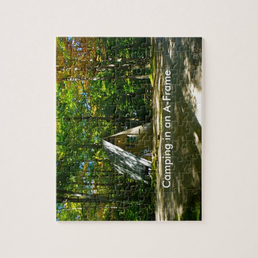 Wilderness A-Lijst Camping op de camping Legpuzzel (Verticaal)