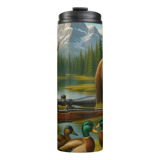 Wilderness Abundance, de droom van Hunter Thermosbeker (Voorkant)