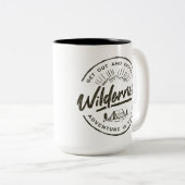 Wilderness Adventure roept Tweekleurige Koffiemok (Voorkant rechts)