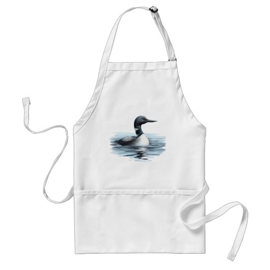 Wilderness Art Common Loon Bird Schort (Voorkant)