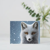 Wilderness Artic Fox Briefkaart (Staand voorkant)