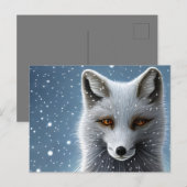 Wilderness Artic Fox Briefkaart (Voorkant / Achterkant)