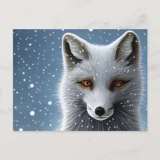 Wilderness Artic Fox Briefkaart (Voorkant)
