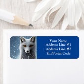 Wilderness Artic Fox Etiket (Insitu)