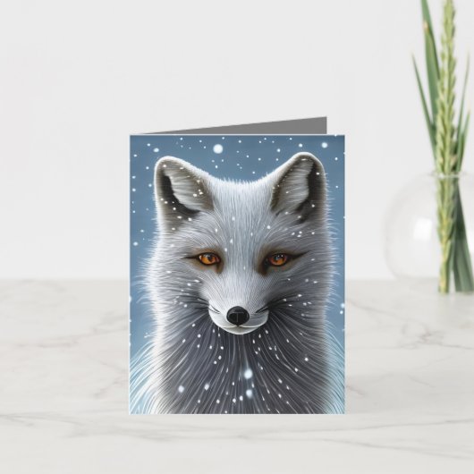 Wilderness Artic Fox Kaart (Voorkant)