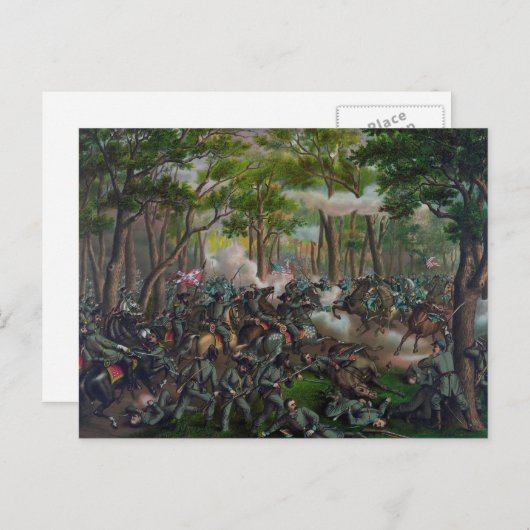 Wilderness Battle Briefkaart (Voorkant / Achterkant)