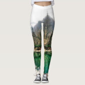 Wilderness Bridge Scene Buiten Leggings (Voorkant)