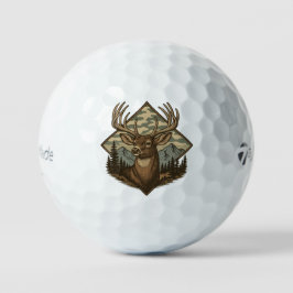 Wilderness Buck Camo Golf Ball Golfballen