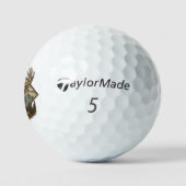 Wilderness Buck Camo Golfbal Golfballen (Logo)