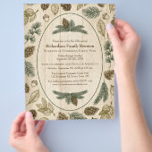 Wilderness Camping Family Reunion Jamboree BBQ Flyer (Hand)