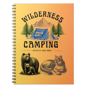 Wilderness Camping - Pitch It en Bid Notitieboek
